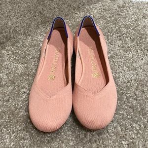 Pink Rothys Flats